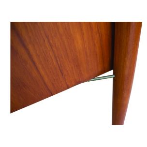 Vintage desk in teak by Gunnar Nielsen Tibergaard, Denmark 1960s