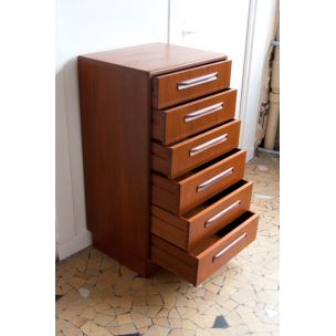 Vintage GPlan 6-drawer storage