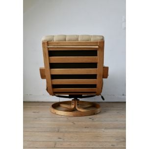 Vintage Ingmar Relling Orbit swivel chair for Westnofa