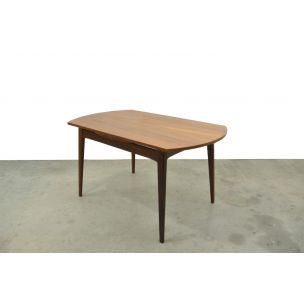 Vintage teak table by Louis van Teeffelen for WéBé