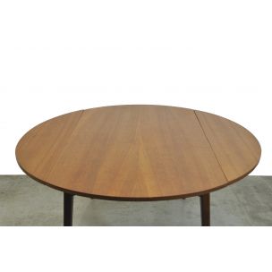 Vintage teak table by Louis van Teeffelen for WéBé