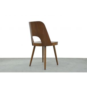Set of 6 vintage beech chairs by Oswald Haerdtl for Thonet