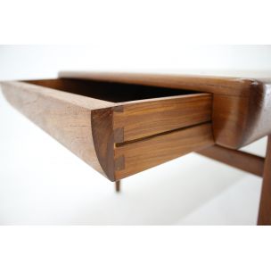 Vintage coffee table in teak by Johannes Andersen,1960