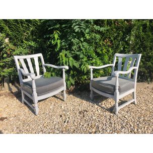 Vintage pair of armchairs from the 40s 