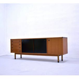 Vintage italian sideboard by Parisi for Stildomus in teak and rosewood 1960