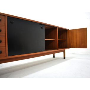 Vintage italian sideboard by Parisi for Stildomus in teak and rosewood 1960