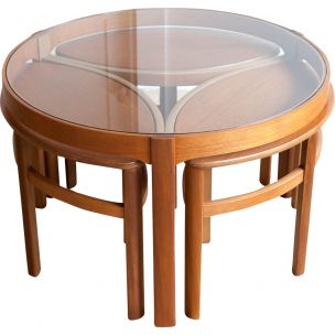 Vintage round coffee table