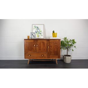 Vintage Sku 207 sideboard for Ercol in elm and beech 1960