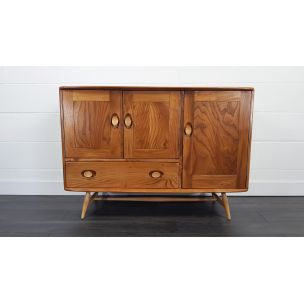 Vintage Sku 207 sideboard for Ercol in elm and beech 1960