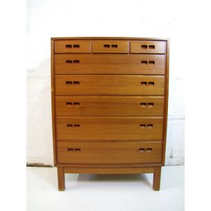 Vintage danish chest of drawers in teak 1960