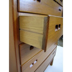 Vintage danish chest of drawers in teak 1960