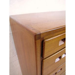 Vintage danish chest of drawers in teak 1960