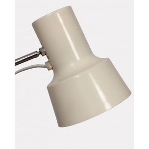 Lampe vintage pour Napako en métal blanc 1970