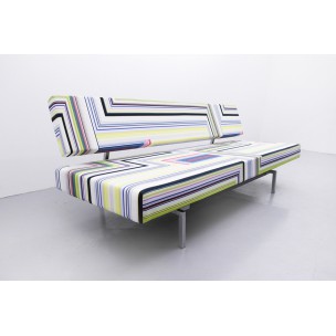 Spectrum metal and Christian Lacroix fabric sofa, Martin VISSER - 1958