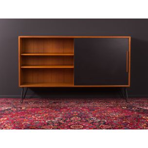 Vintage sideboard for WK Möbel in teak and black formica