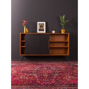 Vintage sideboard for WK Möbel in teak and black formica