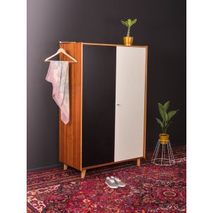 Armoire vintage en noyer et formica des années 1950