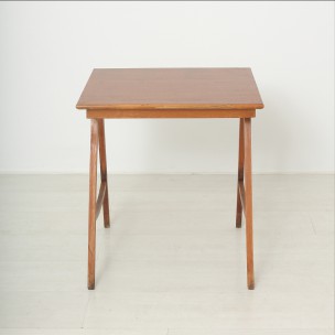 Scandinavian teak side table - 1960s