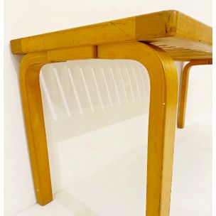 Pair of vintage 153 benches for Artek in birch 1940