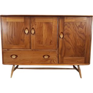 Vintage Sku 207 sideboard for Ercol in elm and beech 1960