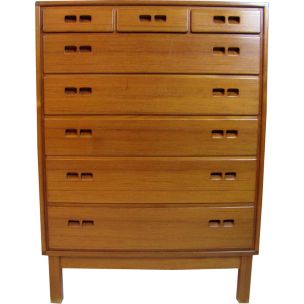 Vintage danish chest of drawers in teak 1960