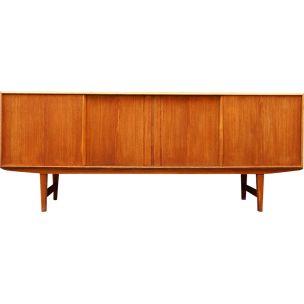 Vintage light oak sideboard by E.W. Bach 1960