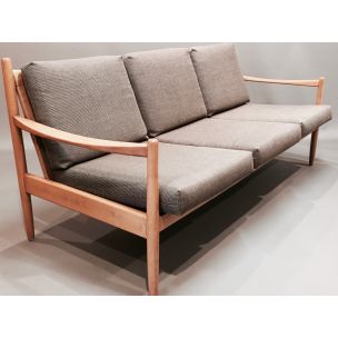 Vintage 3-seater sofa Scandinavian design 1960