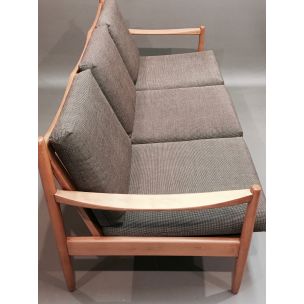Vintage 3-seater sofa Scandinavian design 1960