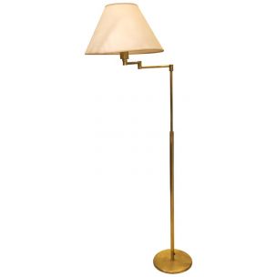 Vintage floor lamp brass Italy 1970