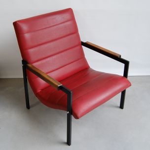 Vintage Las vegas armchair by Pierre Guariche pour Meurop,1960