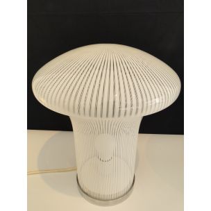 Mario Ticc mushroom lamp for Murano glass Venini 1970