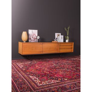 Vintage walnut sideboard from the 50s