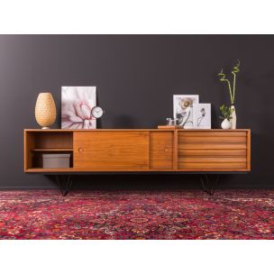 Vintage walnut sideboard from the 50s