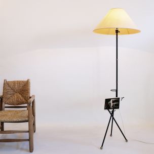 Vintage french floor lamp from the 50s 