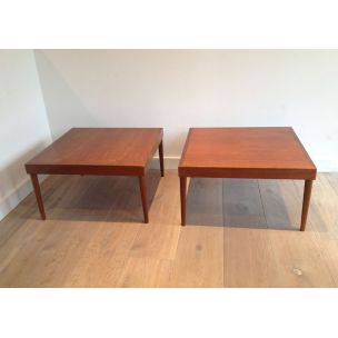 2 vintage side tables from the 50s