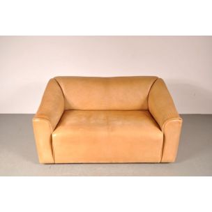 Vintage DS47 sofa by De Sede in beige leather 1960s