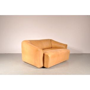 Vintage DS47 sofa by De Sede in beige leather 1960s