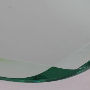 Italienischer Vintage Tafelaufsatz aus Glas 1950