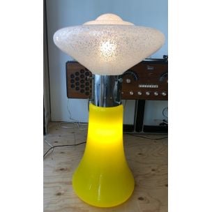 Vintage Murano Glass mushroom lamp by Nason 1970