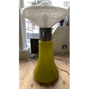 Vintage Murano Glass mushroom lamp by Nason 1970