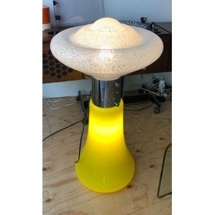 Vintage Murano Glass mushroom lamp by Nason 1970