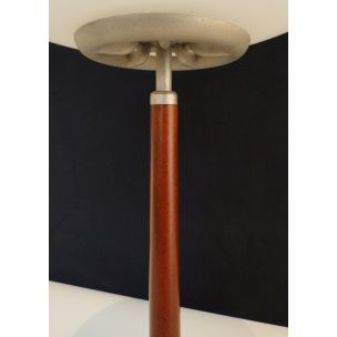 Vintage Pao lamp for Arteluce in glass and cherrywood 1990