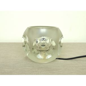 Vintage table lamp for Peill & Putzler in glass 1970s