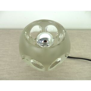 Vintage table lamp for Peill & Putzler in glass 1970s
