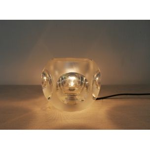 Lampe vintage pour Peill & Putzler en verre 1970