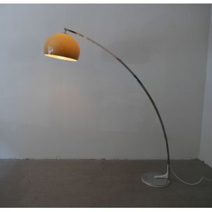 Vintage floor lamp extendable arc Germany 1970s