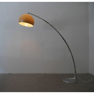 Vintage floor lamp extendable arc Germany 1970s