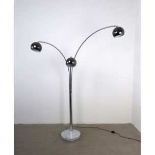 Vintage floor lamp three fingers arc by Goffredo Reggiani, Italy, 1970s