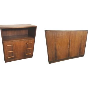 Set of vintage furniture in rosewood from 1930