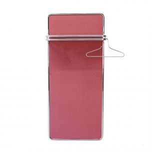 Vintage coat rack in pink from the 70s 